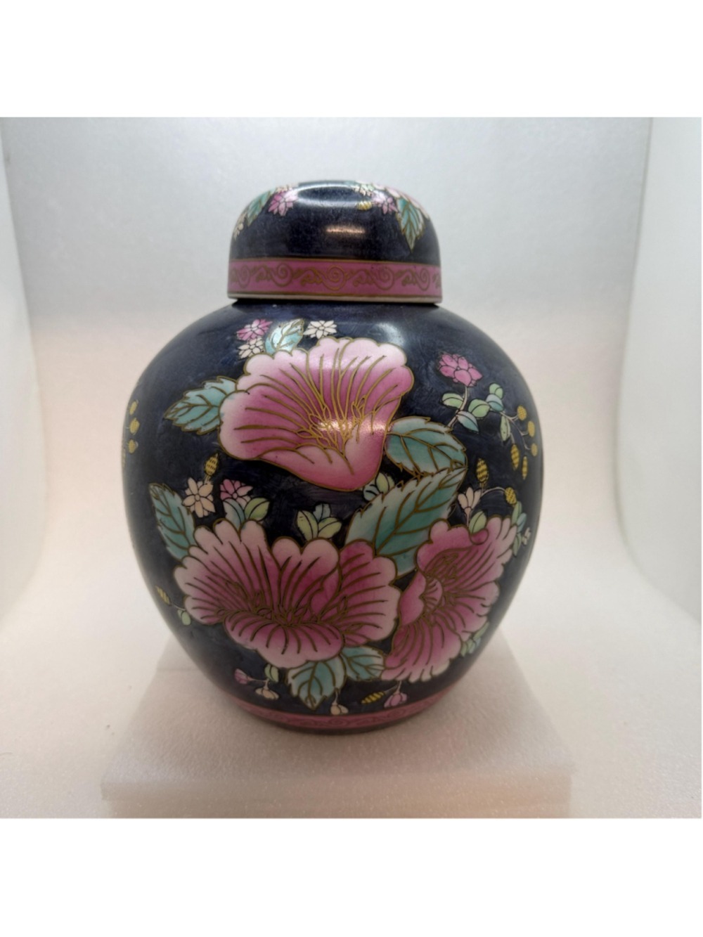 Vintage Asian Ginger Jar